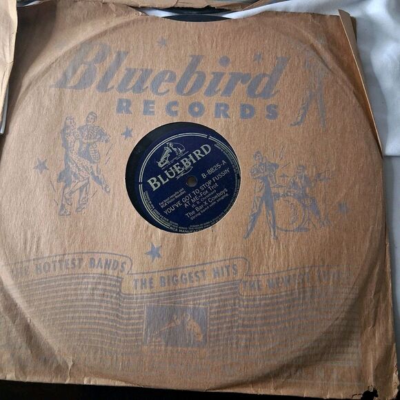 Lot of 5 Vintage Bluebird 78 RPM Records – Glenn Miller, Charlie Barnet, Prairie - Picture 9 of 12